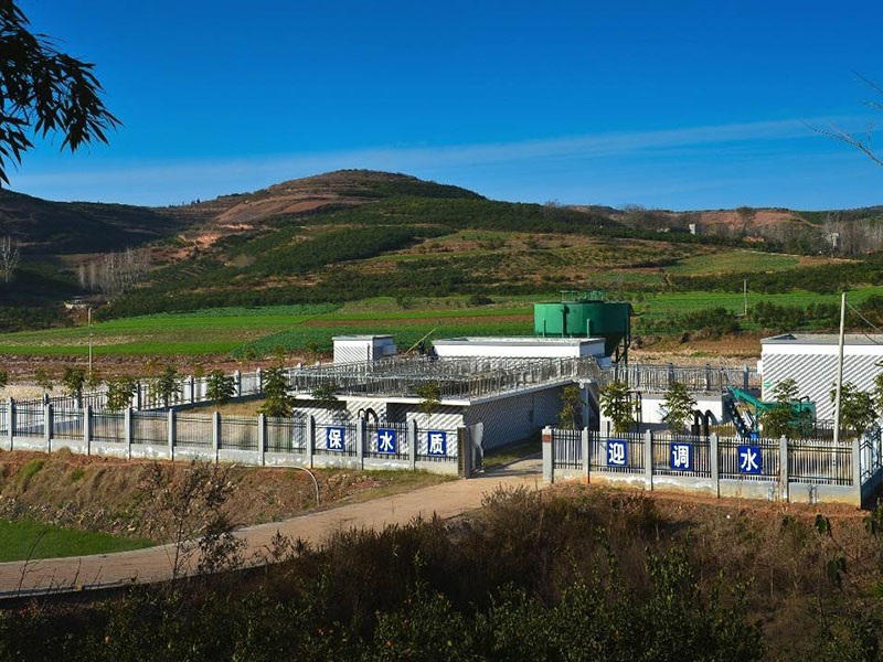 山庄村地埋式污水处理站