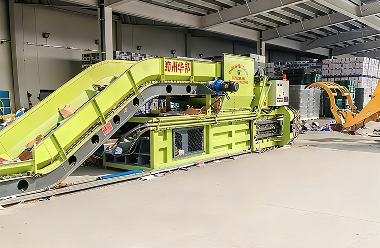 一字型液压打包机